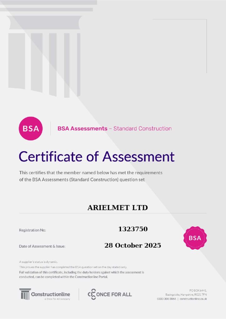 BSA - Standard Contrustion Certified