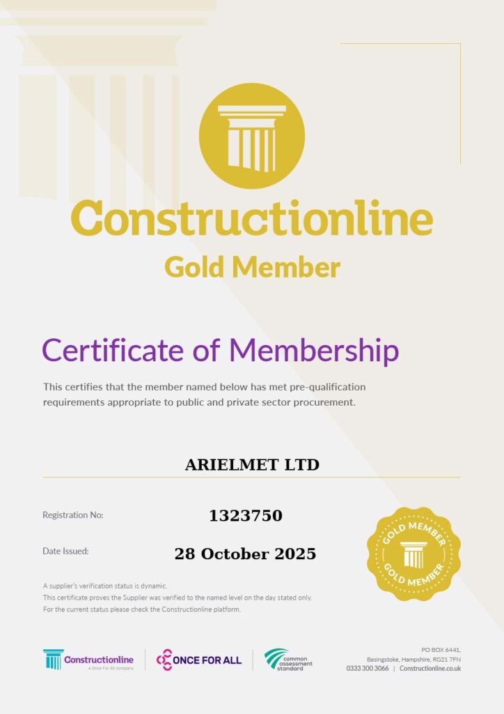 Gold Certified Constructionline Member