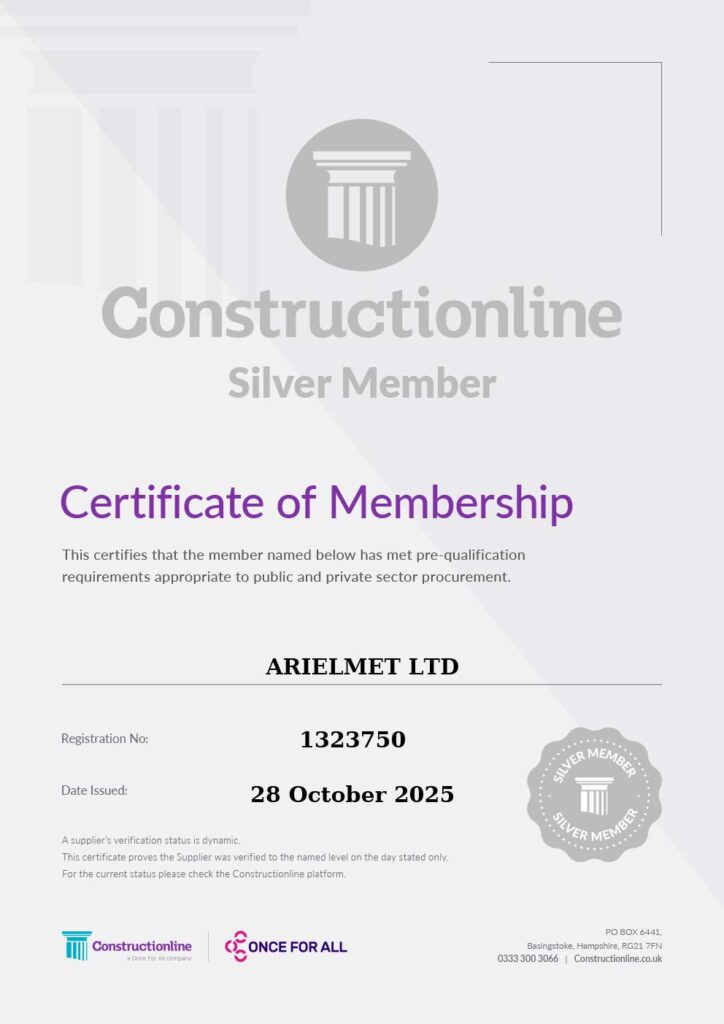 Silver Certified Constructionline Member